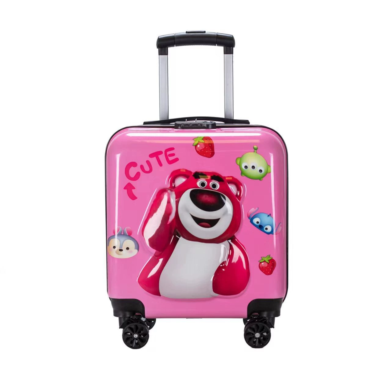 Cartoon universal children's suitcase, wholesale, 2024 years