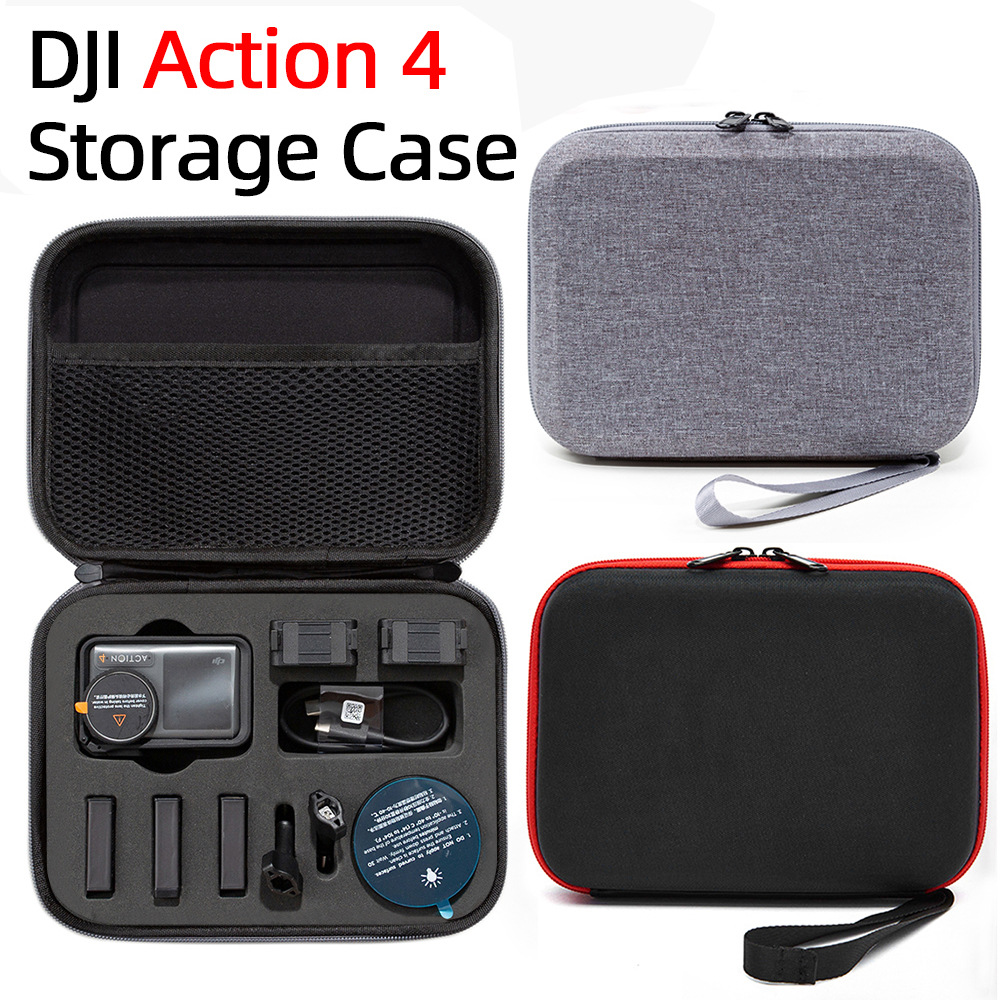 Adecuado para DJI acción 4 deportes Cámara bolsa de almacenamiento portátil bolso DJI Osmo Ling ojo 4 Organización bolsa