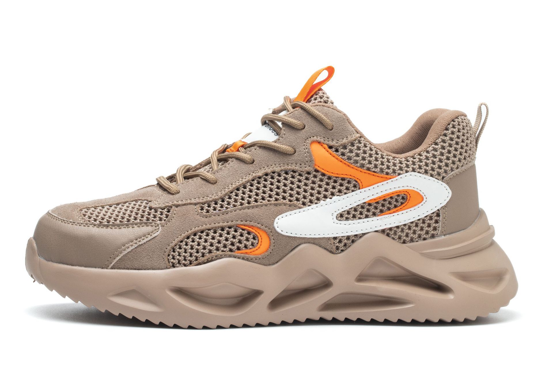 Zapatos de protección laboral para hombres y mujeres de verano puntera de acero anti-Smashing anti-pinchazo ligero resistente al desgaste trabajo de fondo Zapatos de protección antiguos entrega transfronteriza image 8