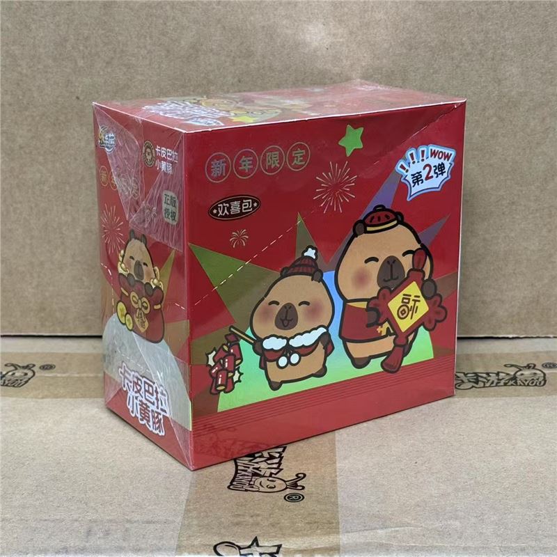 정품 카피발라 노란 돌고래 카드 1위안 귀여운 가방☆전체 상자에 30 팩☆3매/팩