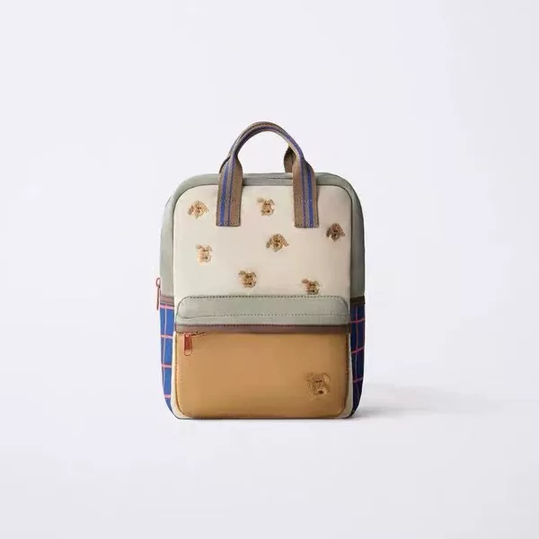 Cross-Border 2026 Autumn New Children's Cartoon Kindergarten Boys and Girls Toddler Backpack with Puppy Embroidery Details