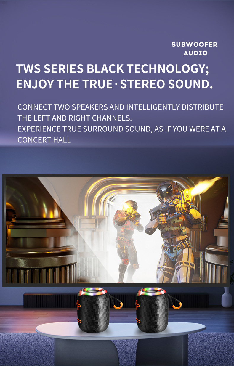 Draagbare bluetooth speaker waterdicht rgb mini speaker draadloos_voghion.com