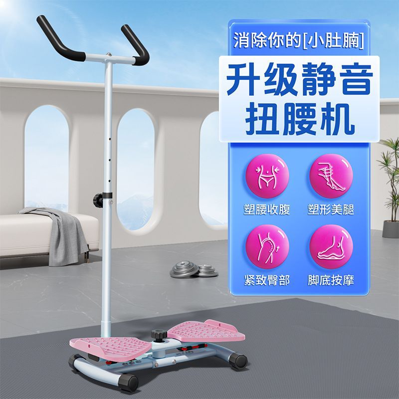Waist Twisting Machine for Home Use, Silent Hip-Twisting Machine, Waist Rotation Training Machine, Slimming Waist and Weight Loss Twisting Disc
