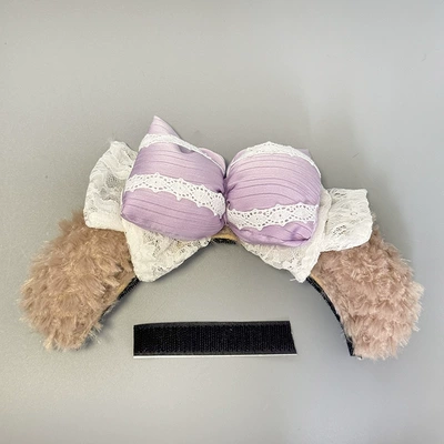 An Accessories Cat Ear Beast Ear – Motosiklet dəbilqələri - purple-bow-rose
