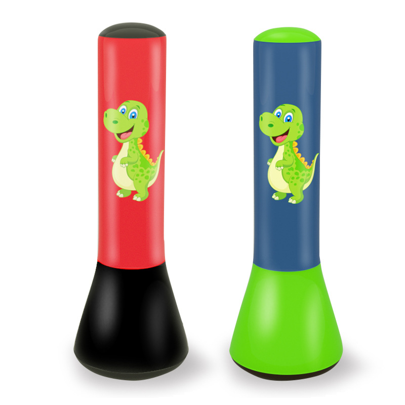 Factory new inflatable boxing column children's taekwondo training home adult decompression dinosaur tumbler cross-border