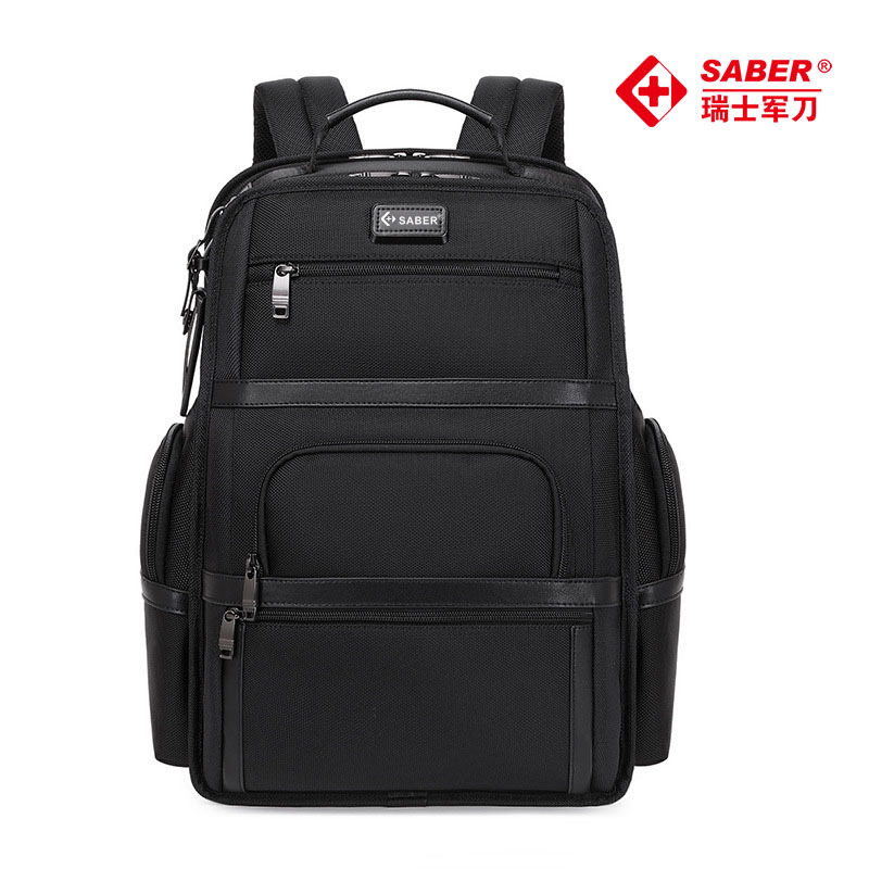 Swiss Army Knife Spot Delivery Ballistic Nylon Backpack Sa2508 Men's Bag Travel Computer Backpack Factory Direct Sale