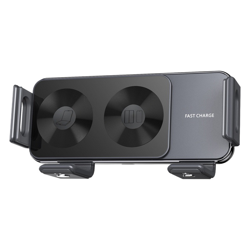 Nuevo cargador inalámbrico giratorio automático adecuado para soporte de coche con pantalla plegable Samsung Z Fold7 Huawei mateX6