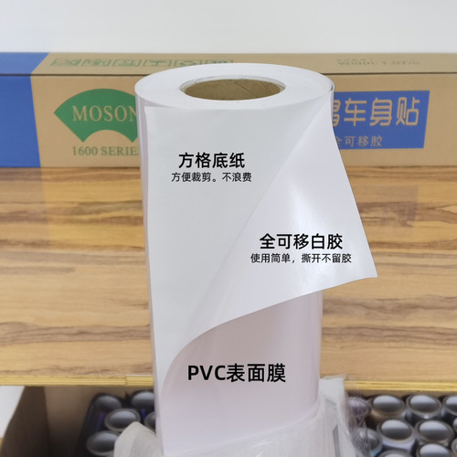 Wholesale Car Sticker Printing Stable Absorption High Color Reproduction Advertising Poster Decorative Material 