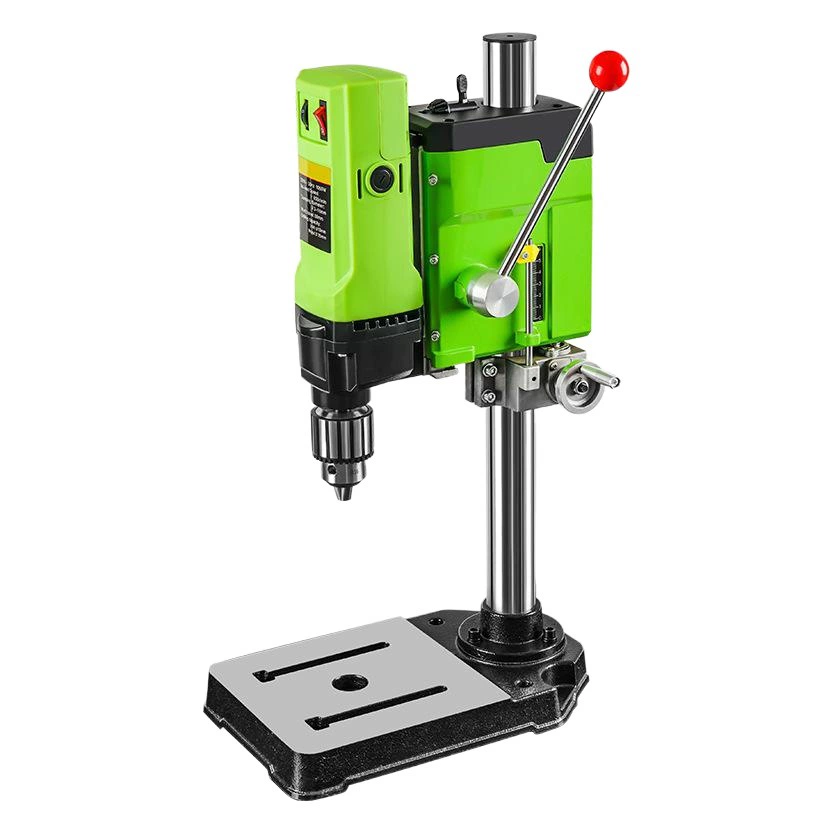 Миниатюрный мини-Настольный сверлильный станок, фрезерный станок, небольшой сверлильный и фрезерный станок, бытовой многофункциональный инструмент промышленного класса, сверлильный станок 220 В