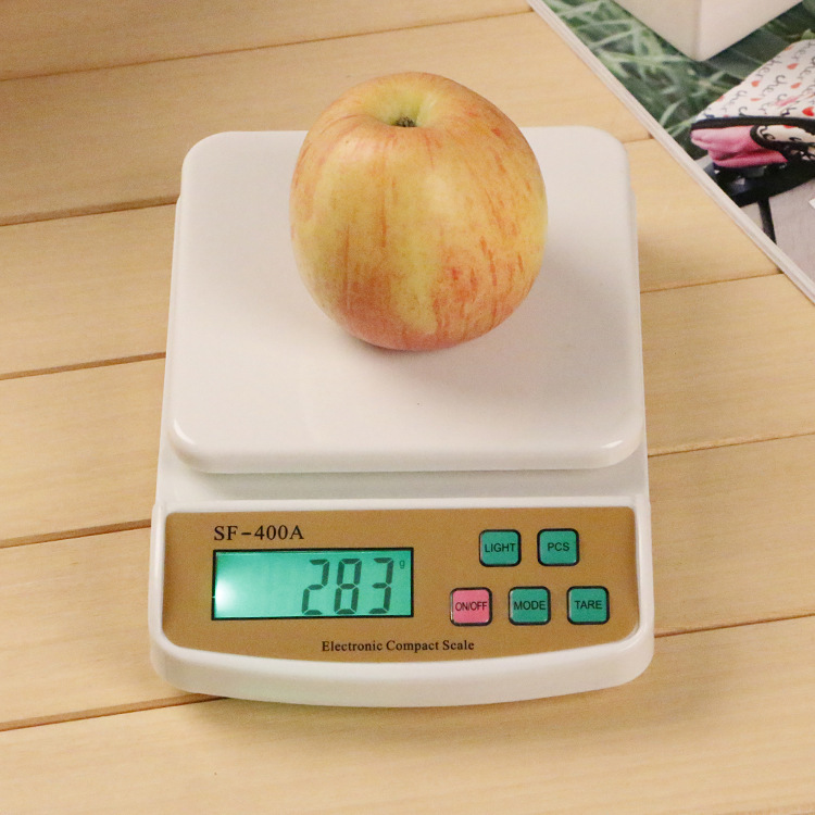 供应SF400A电子厨房秤高精准小型烘焙厨房专用台秤10kg/1g电子称