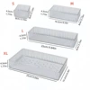 Storage box 3-piece set (S+M+XL)