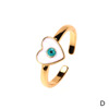 Accessory, copper fashionable ring, suitable for import, European style, internet celebrity