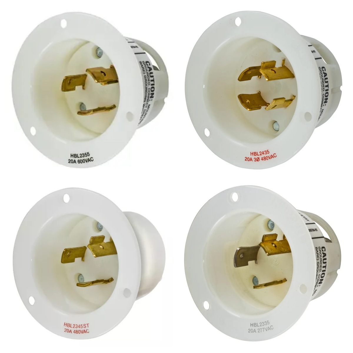 HUBBELL HBL2435 HBL2355 HBL2415 HBL2335 HBL2335ST HBL2345ST