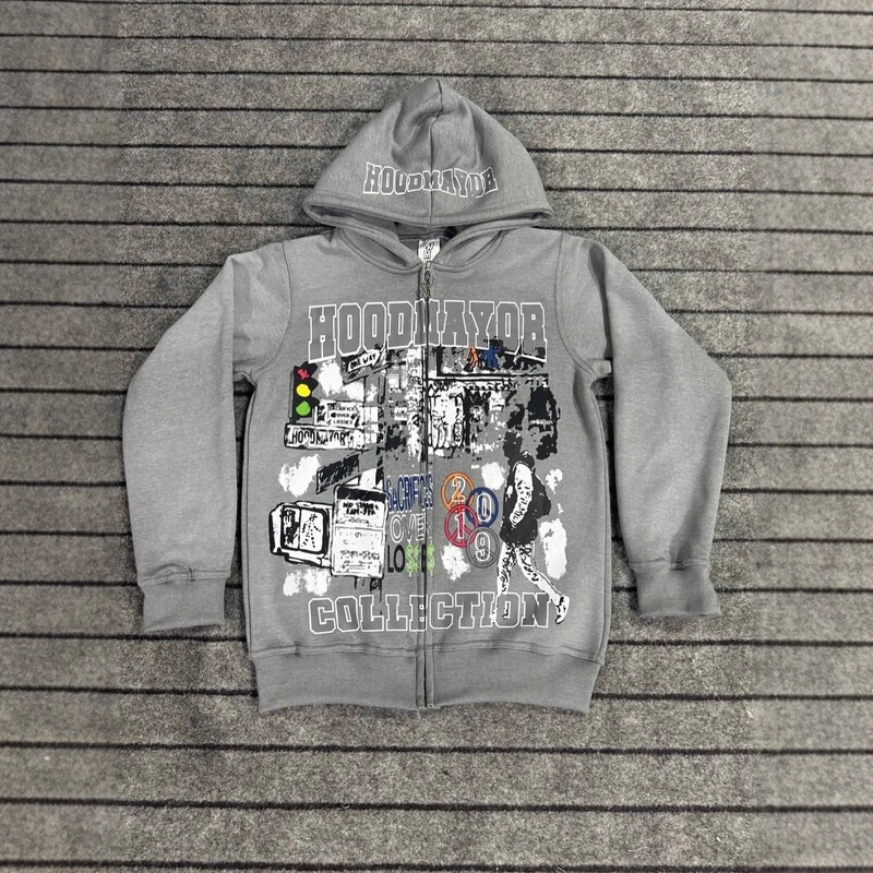 2025 New European and American Street Hip-Hop 3D Pattern Printed Hoodie for Men and Women, Loose Zipper Cardigan Y2K Sweatshirt 2025 New European and American Street Hip-Hop 3D Pattern Printed Hoodie for Men and Women, Loose Zipper Cardigan Y2K Sweatshirt