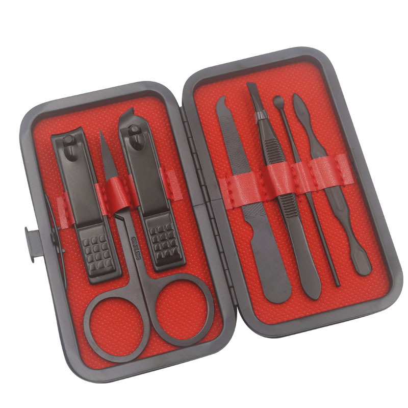 Set stainless steel for manicure