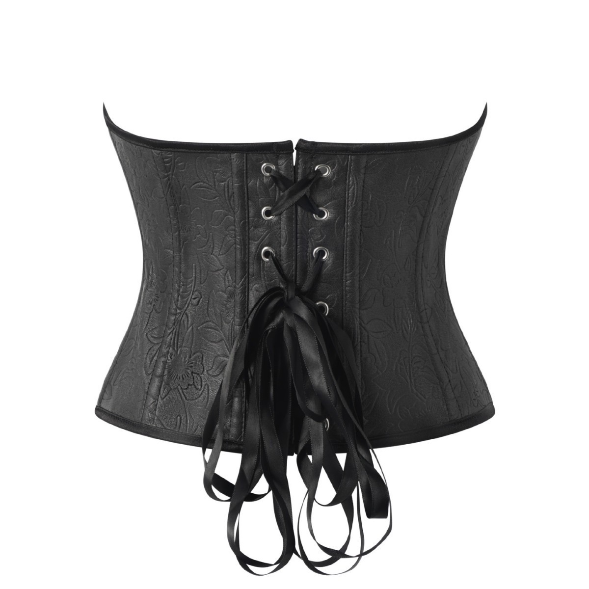 Nueva mujer de cuero negro, soporte de pecho, corte de forma corta, camisa Aliexpress, suministro transfronterizo