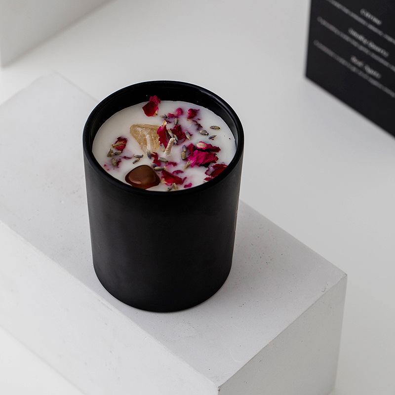 Transfronterizo simple romántica vela de bananas decoración de diseño de vidrio vela hecha a mano regalo de cumpleaños