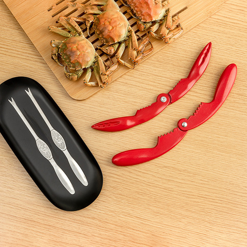 Commercial Alloy Crab Claws Crab Needle Set Creative Lobster Claws Walnut Clamp Tool Shelling Special Artifact Wholesale