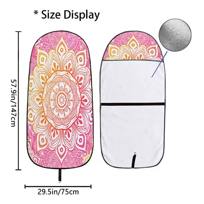 Geometric Seat Towel Cover Universal seat cover - qctj649-75x150