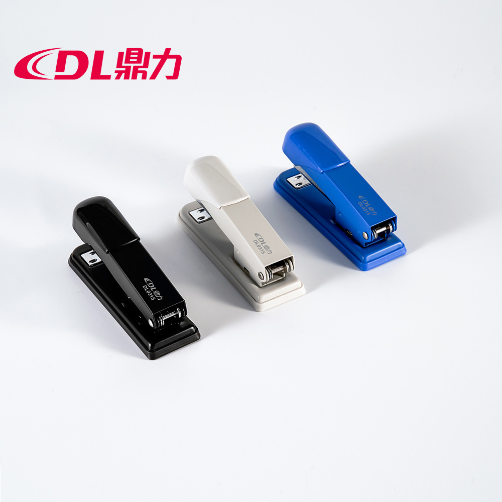 사무용품 12 # 유니프레임 금속 중형 휴대용 스테이플러 컬러 박스 24/6 기계 스테이플러 도매