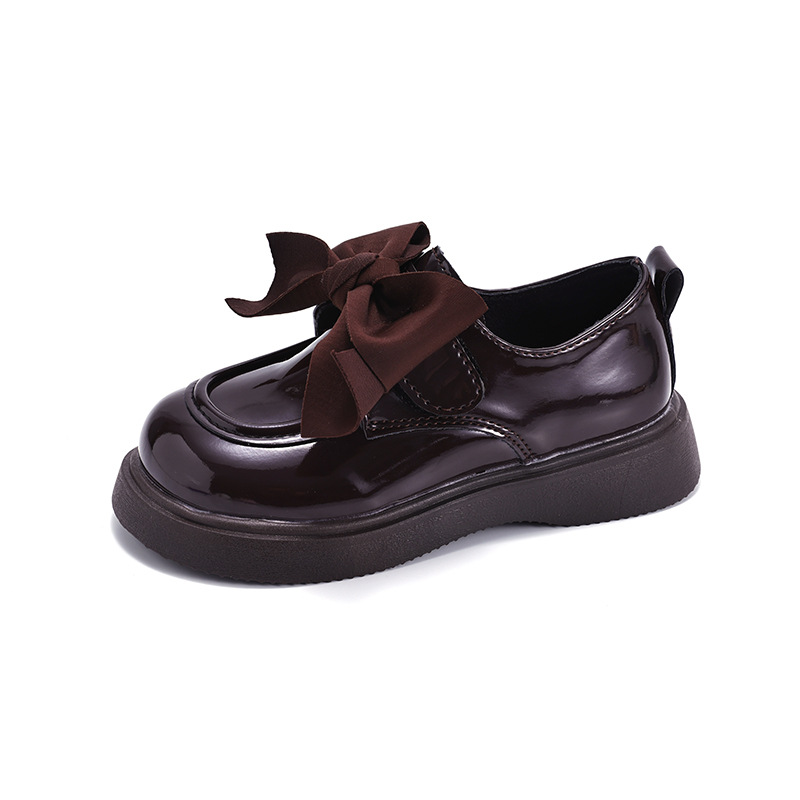 Zapatos de cuero infantiles de moda versátil 2026 verano nuevo estilo de chicas zapatos de princesa británicos zapatos de arco suave zapatos Lefour image 6