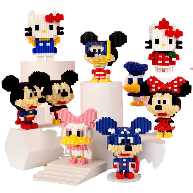 Creative spelling granules series of building blocks compatible with Lego assembly of building blocks, stalls, puzzle children's toys gifts
