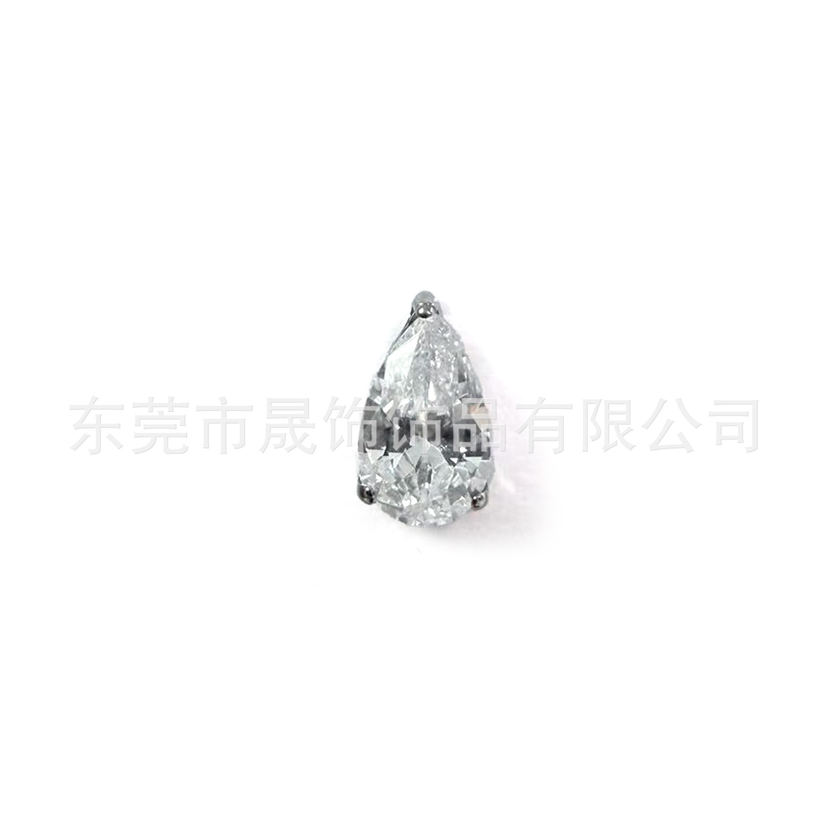 F136 Titanium Alloy Teardrop 型 Ear Stud Studded 5A Cubic Zirconia Helix Cartilage Stud G23 Titanium Internal Thread Labret Stud Piercing Jewelry 头