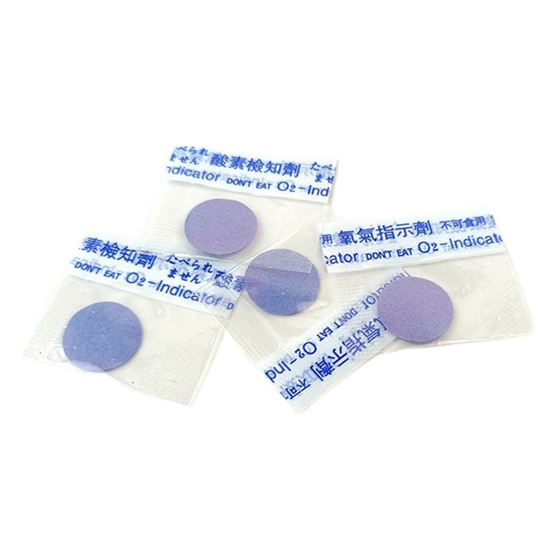 Parche Indicador de cambio de color para agente de detección de ácido alimentario agente de detección de oxígeno Indicador de oxígeno desoxi dedicado transfronterizo