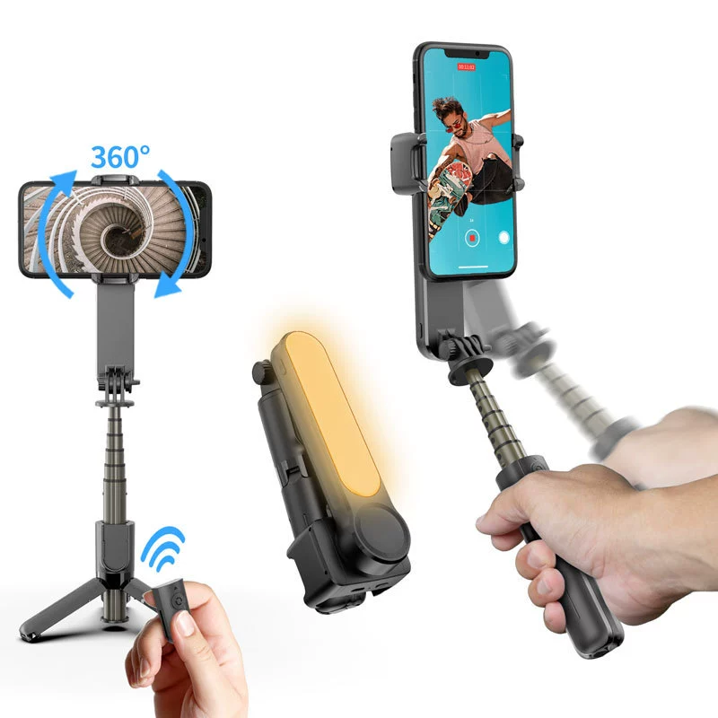 Handheld mobile phone, tripod, custom-made, bluetooth, remote control
