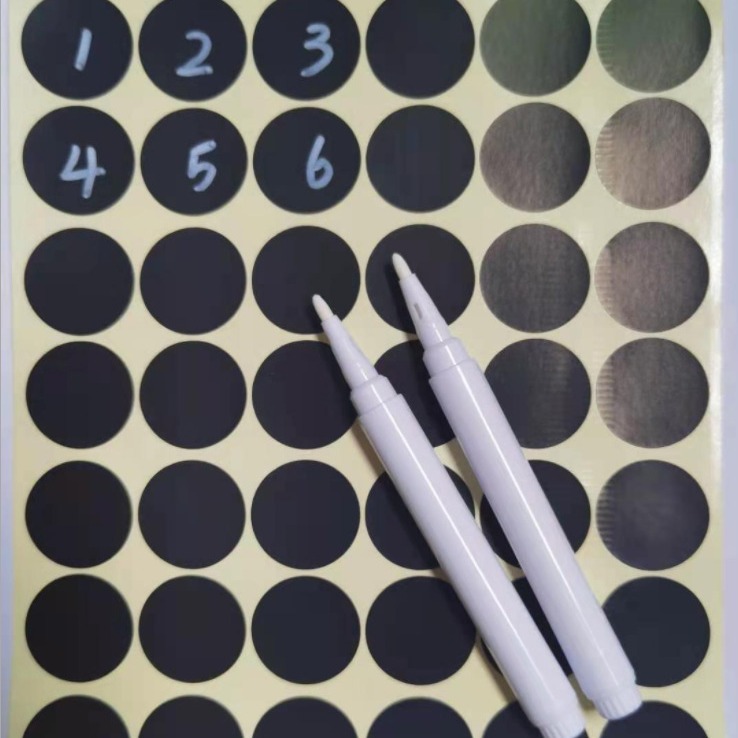 Erasable white chalk