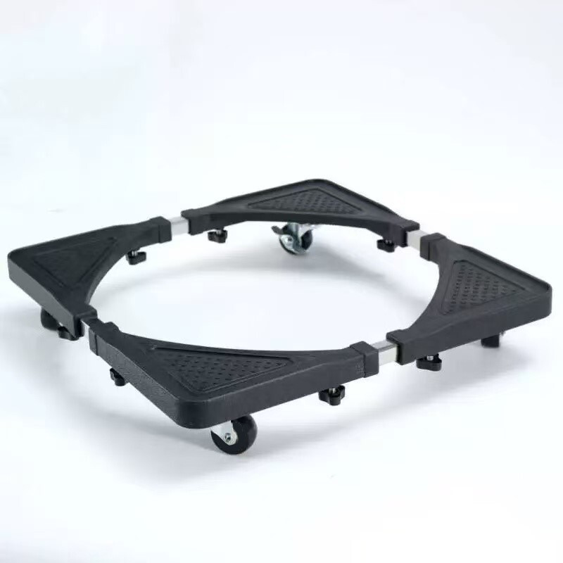New retractable adjustable washing machine base bracket mobile pulley universal waterproof shockproof and elevated