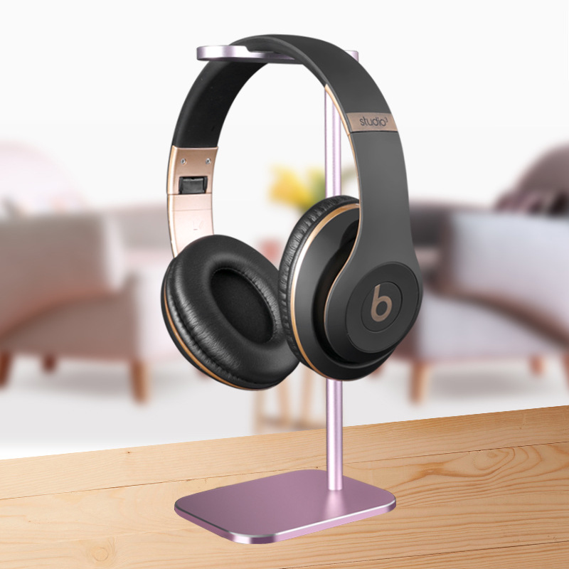 Earphone Holder Universal Internet Cafe Computer Headphone Holder Headset Desktop Display Shelf Metal Bracket