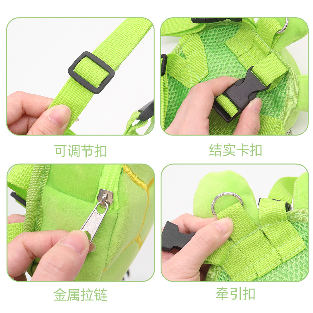 Nueva mochila para mascotas, mochila para perros y gatos, mochila portátil y linda, bolsa para mascotas de cuerpo pequeño y liviana al por mayor