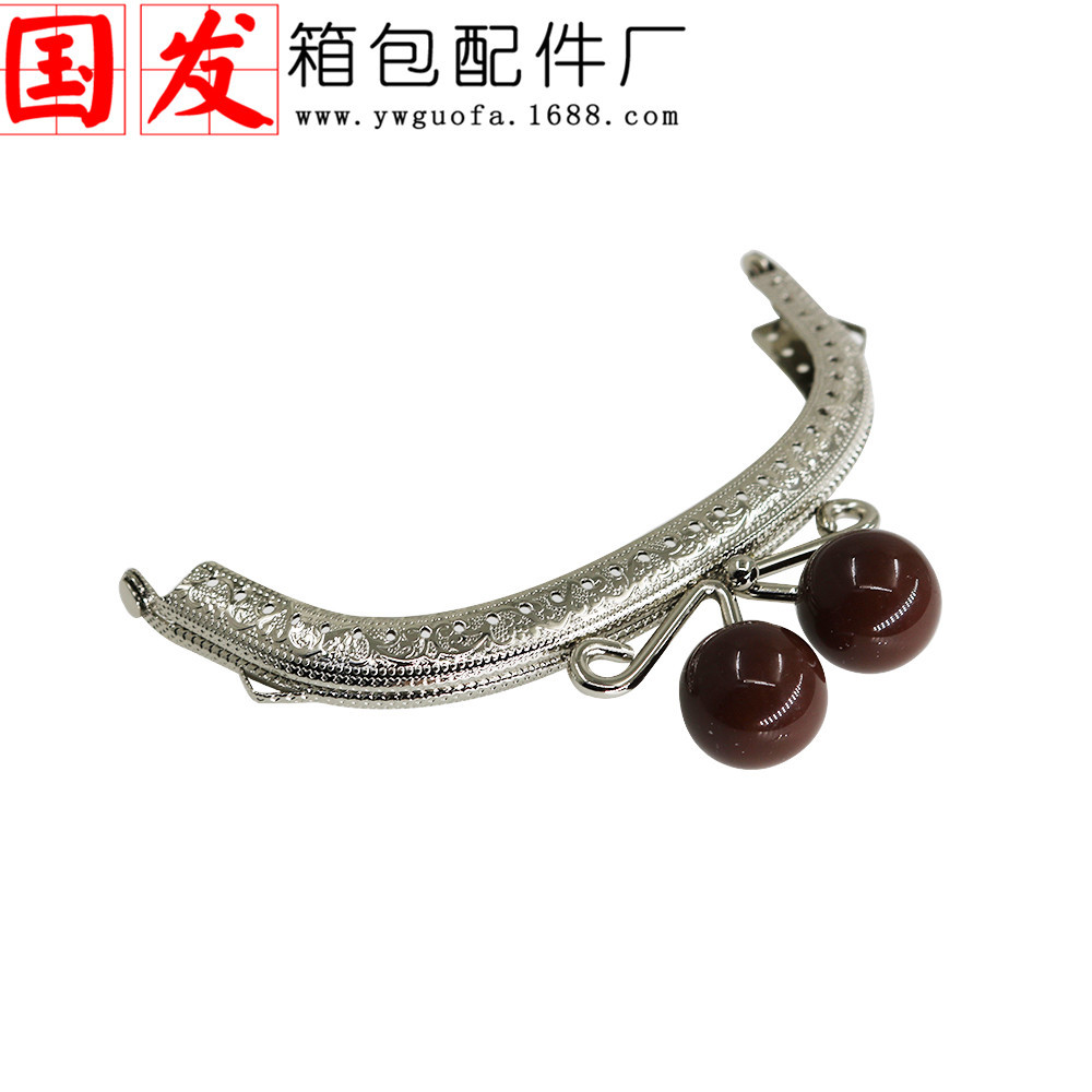 12.5CM cabeza de caramelo en relieve de arco oro y plata 20MM cabeza de perlas de color de caramelo [rollo]