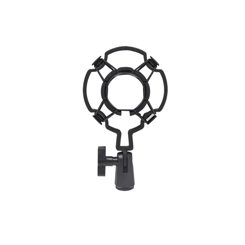 Soporte antichoque de plástico para micrófono de condensador de diafragma grande, grabación en vivo, venta directa de fábrica Yixuan