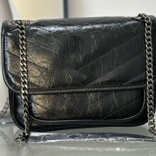 杨树林包包niki邮差包现货百搭皮包单肩女手提包油蜡流浪包斜挎包