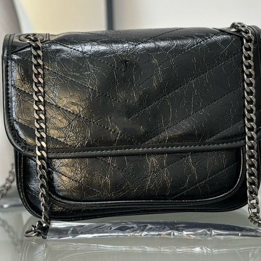 杨树林包包niki邮差包现货百搭皮包单肩女手提包油蜡流浪包斜挎包