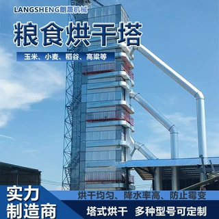燃气大型粮食烘干塔农业稻谷水稻烘干机低温批式粮食烘干塔