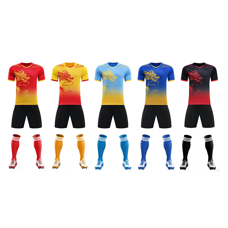 Men's Dragon Boat Team Uniform Basketball Uniform Set Dragon Boat Festival Training Game Uniform Dragon Pattern Sports T-Shirt Wholesale Printing Number Printing