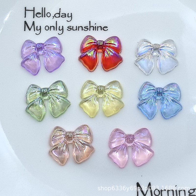 Colorful Ab Color Bow Tie Acrylic Jewelry Accessories Kidsren's Ring Patch Shoe Flower Clothing Accessories Materials Colorful Ab Color Bow Tie Acrylic Jewelry Accessories Kidsren's Ring Patch Shoe Flower Clothing Accessories Materials
