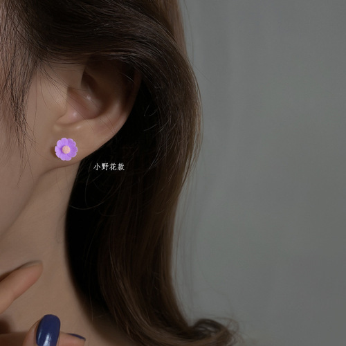 Freshwater Rose Earrings Set for Women, Stands for Craftsmanship, Plastic and Resin Packaging, Wholesale, Child-friendly