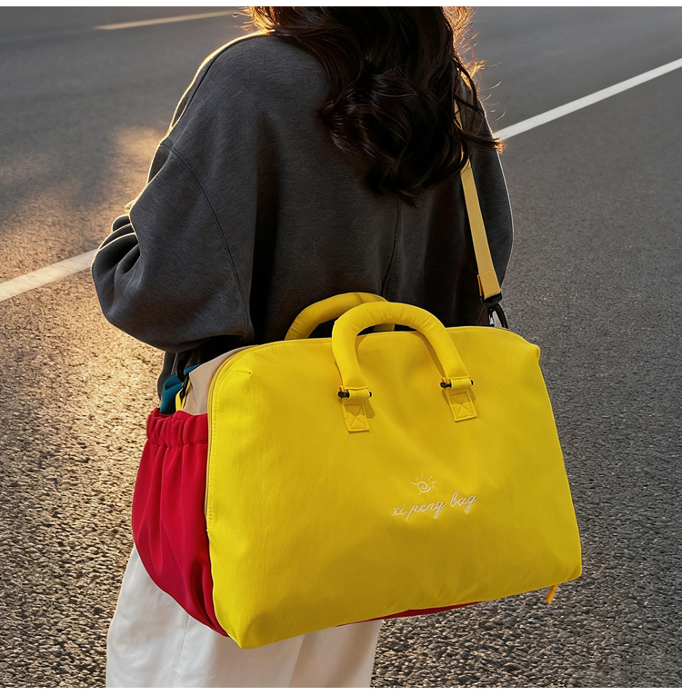 Fitness-Yoga-Reisetasche mit Nass-Trocken-Trennung und Schuhfach