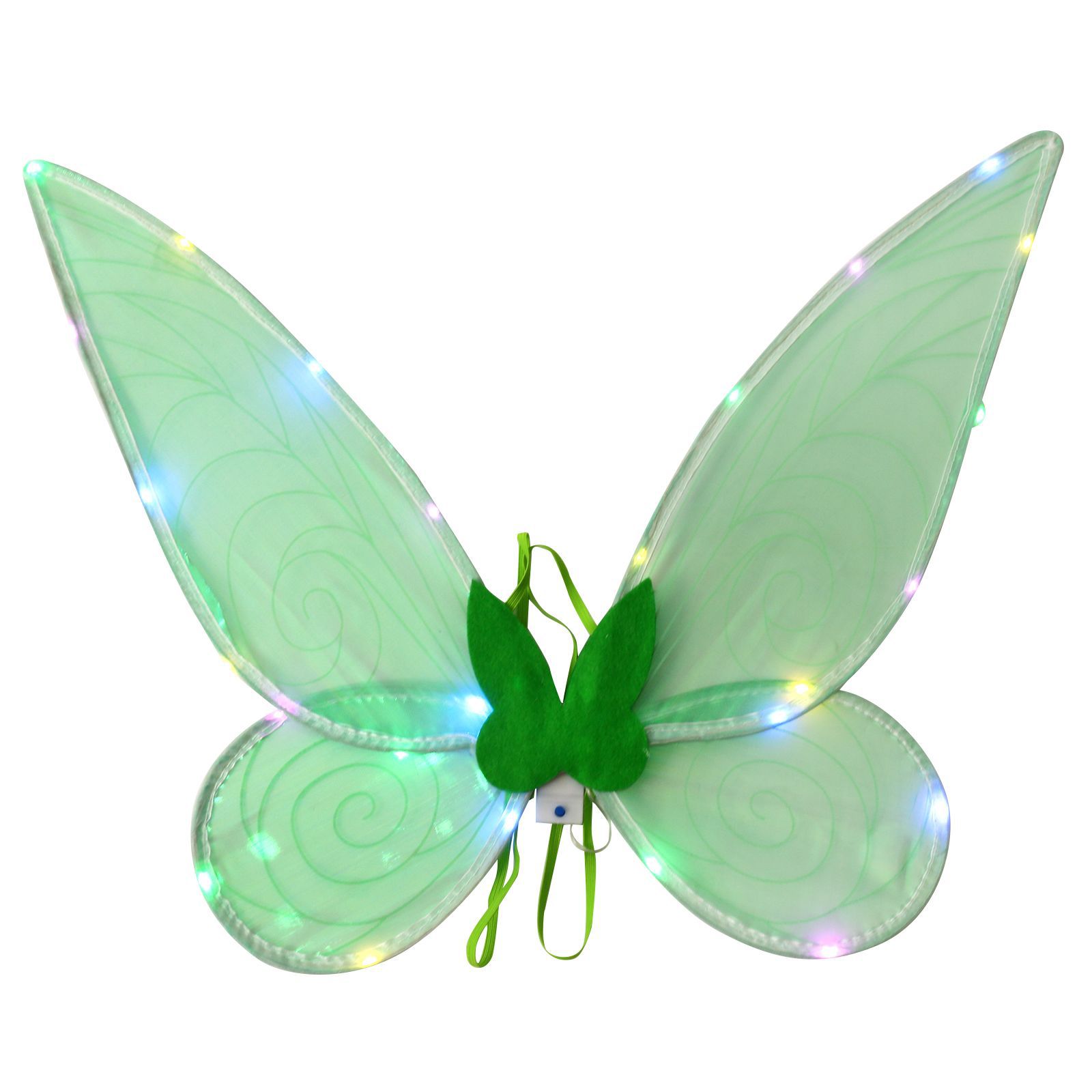 Amazon crossover niños adultos decoración con alas de luz Halloween adultos niños espalda con alas de luz intermitente