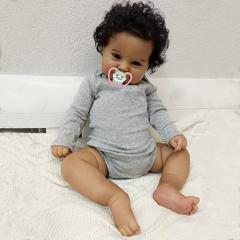 Realistic reborn doll plastic, washable, 50 cm, Amazon, for import