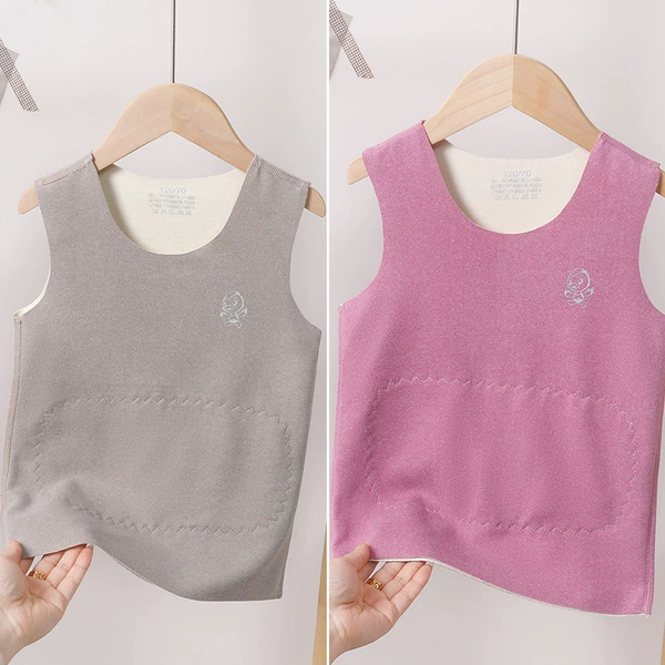 Group-Patch vest) Gray+purple