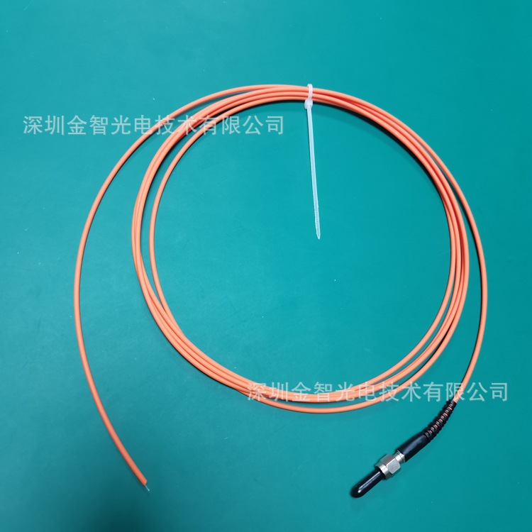 母线电弧保护销售sma905橙色尾纤光缆 ST塑料光纤跳线 连接器跳线