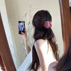 乾燥したバラの新しい中国式の花は女性の髪を挟んで後頭部のサメの魚を挟んで髪をつかんで飾ります。