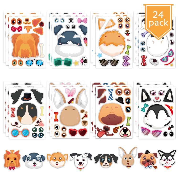 Dog sticker DIY crafts sticker sticker decoration party supplies to…