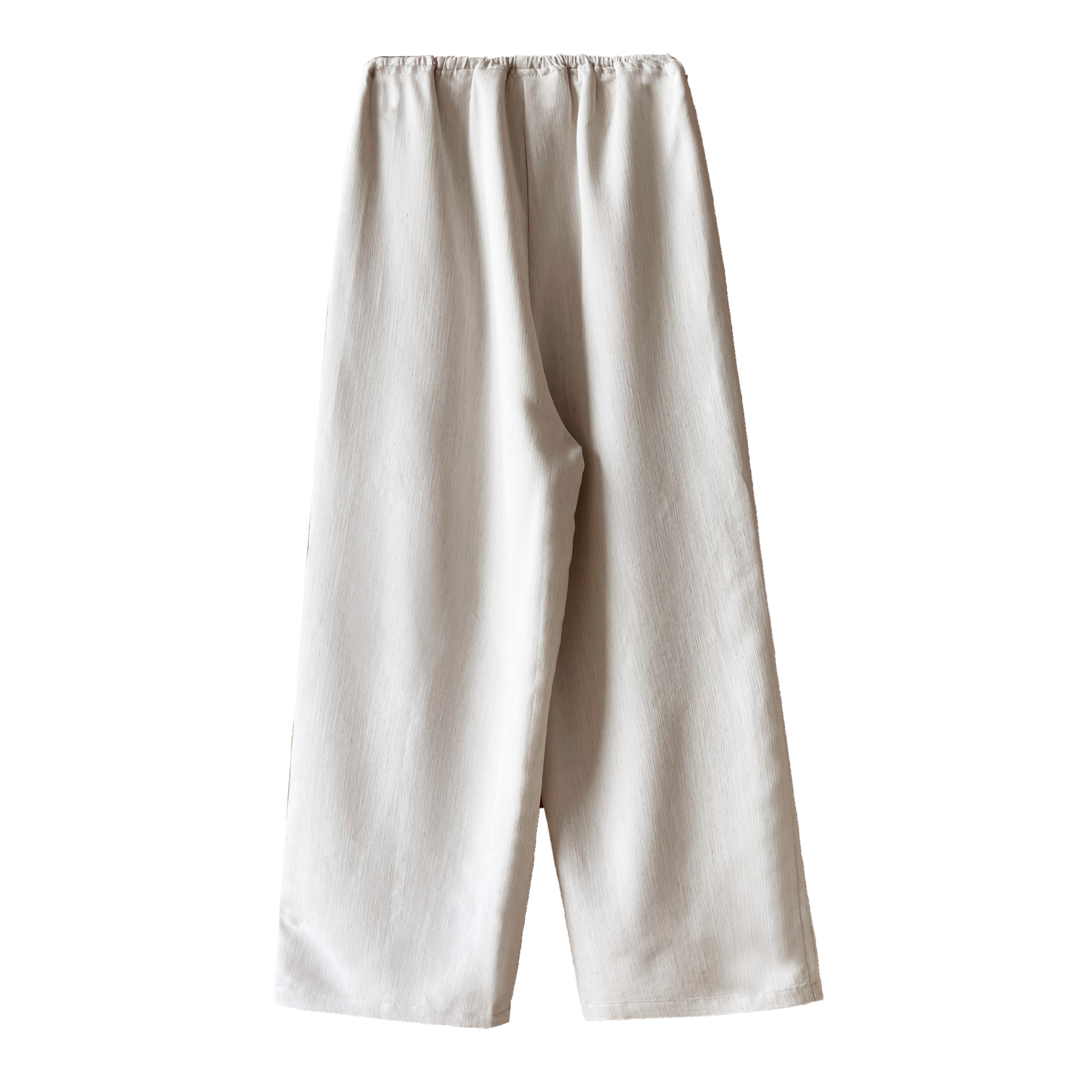 Chaleco sin mangas con abertura en la espalda, top, pantalones anchos, traje coreano de dos piezas para desplazamientos diarios