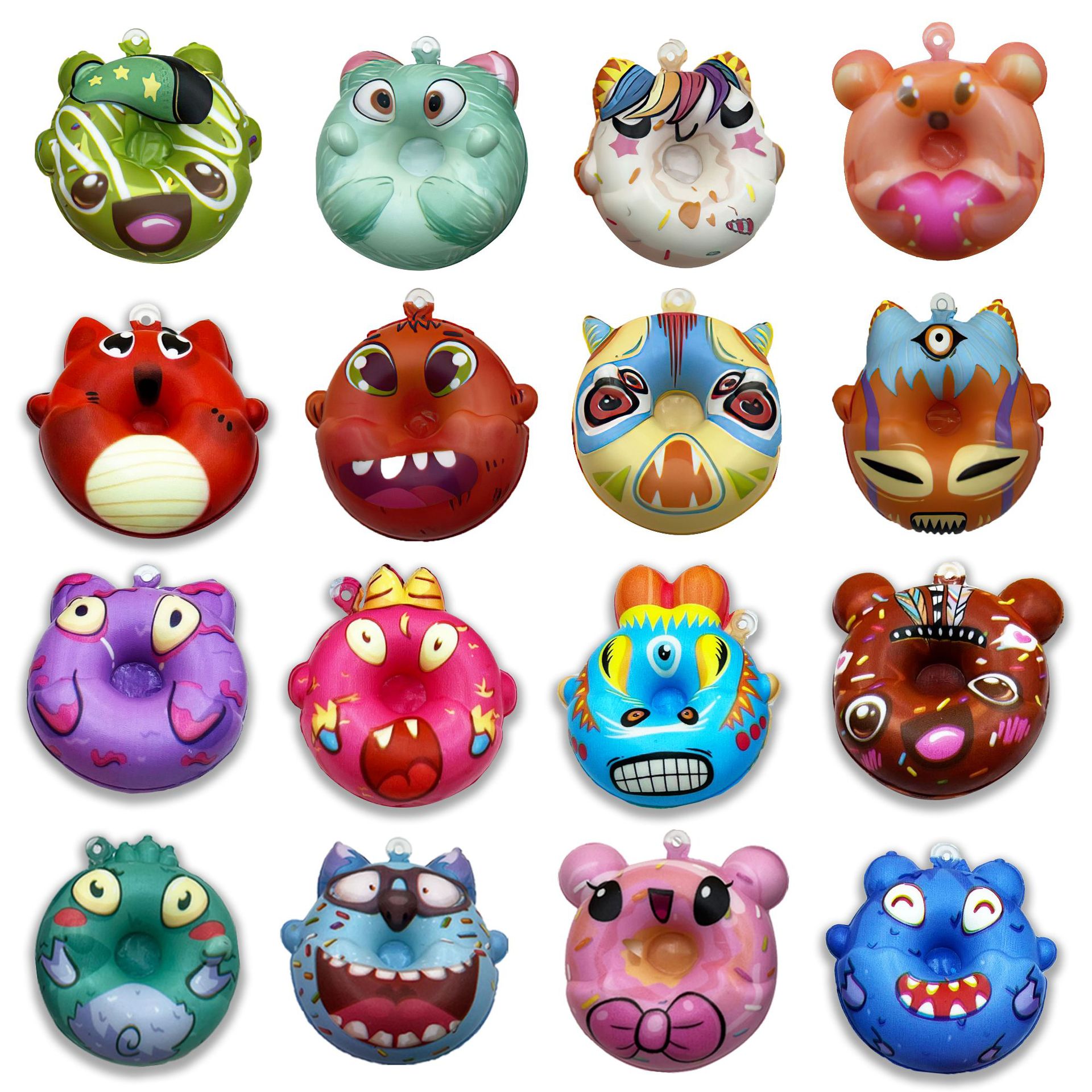 키 체인이없는 도넛 시리즈 단일 가격